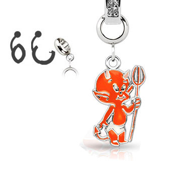 Prívesok piercingu pupku 018