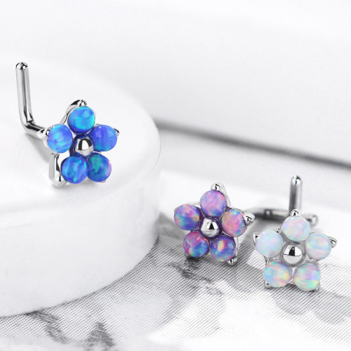 Piercing nosa z chirurgickej ocele SENOL593