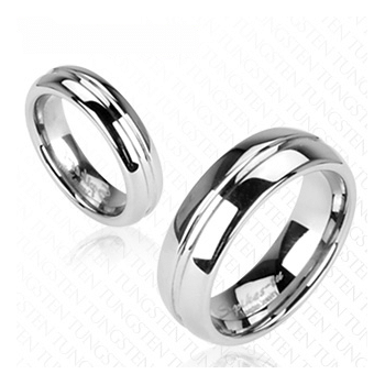 Wolfrámový prsteň Spikes 117