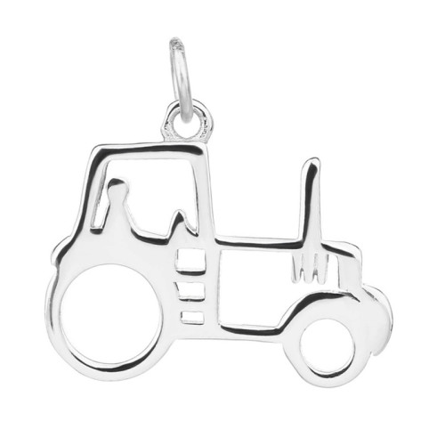 Strieborný náhrdelník traktor 303203005